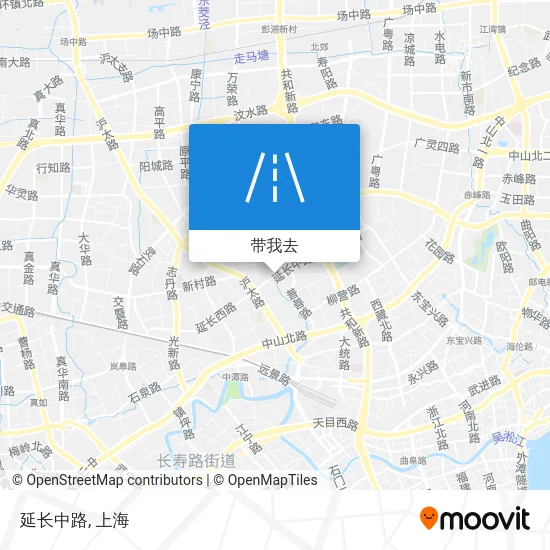 延长中路地图