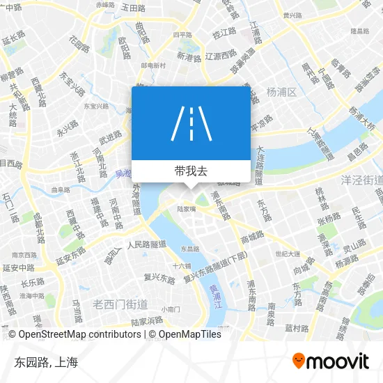 东园路地图