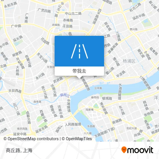 商丘路地图
