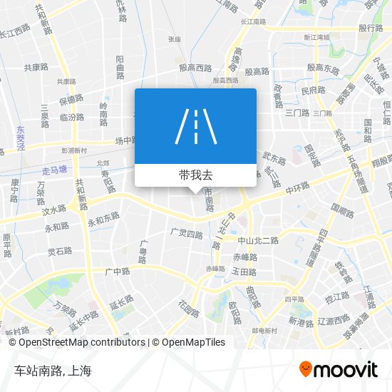 车站南路地图