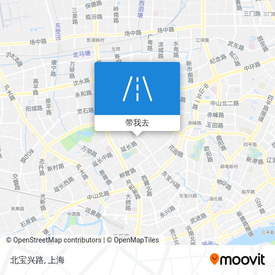 北宝兴路地图