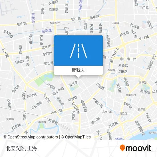 北宝兴路地图