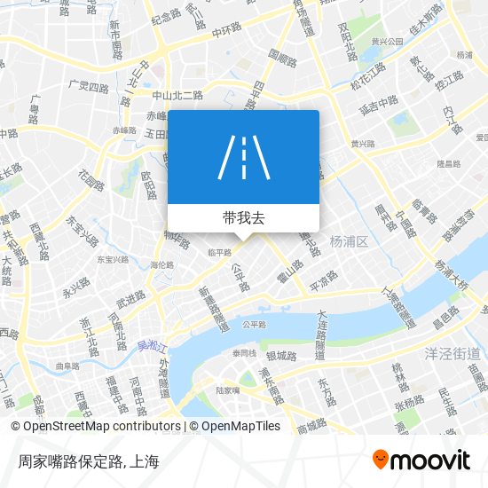 周家嘴路保定路地图