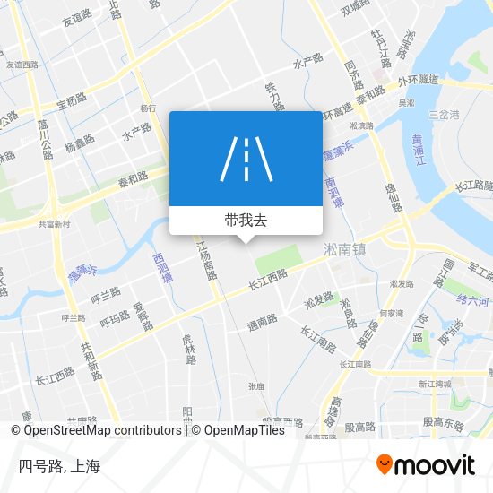 四号路地图