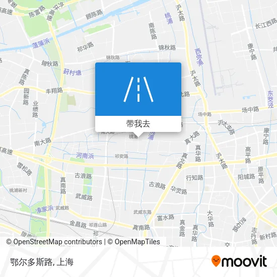 鄂尔多斯路地图