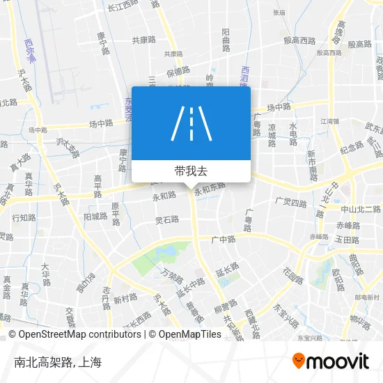 南北高架路地图