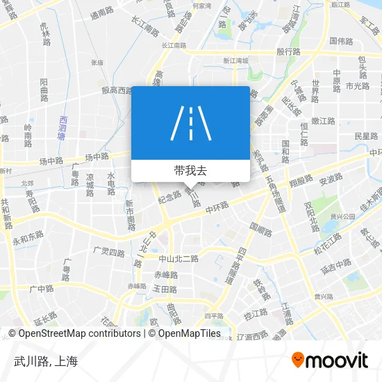 武川路地图