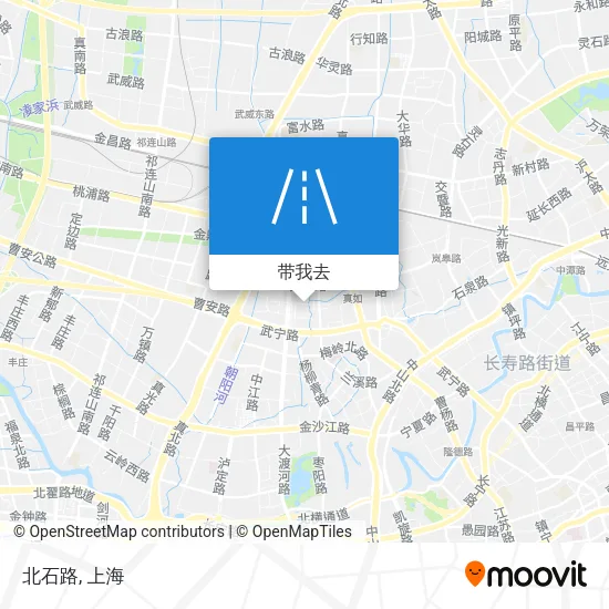 北石路地图