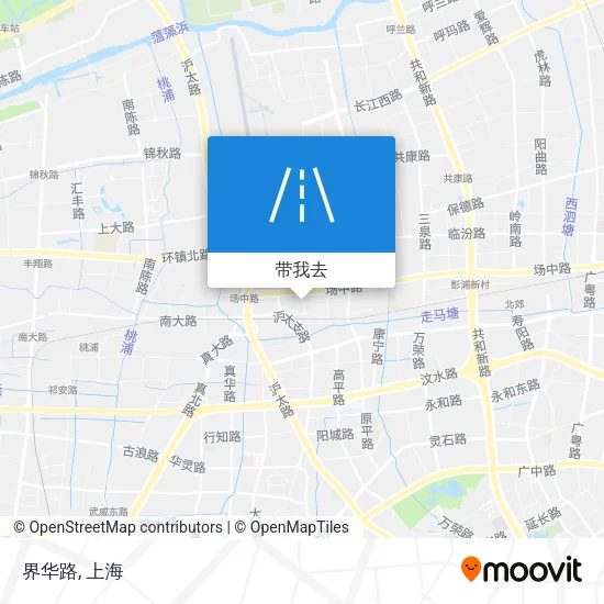 界华路地图