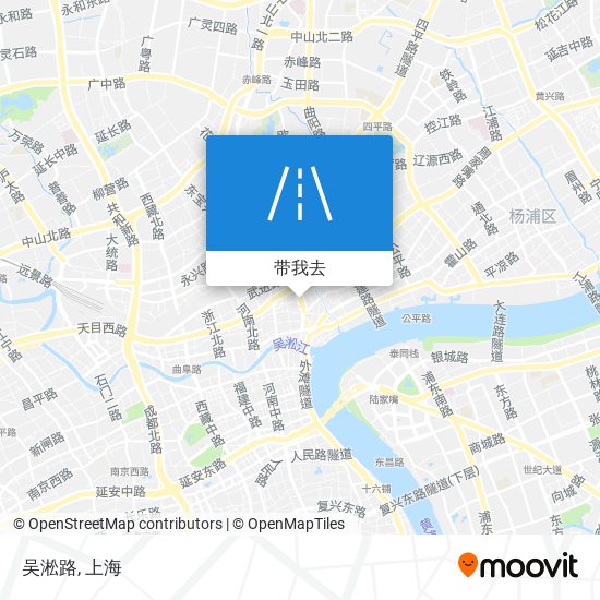 吴淞路地图