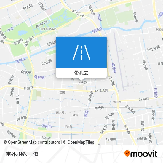 南外环路地图