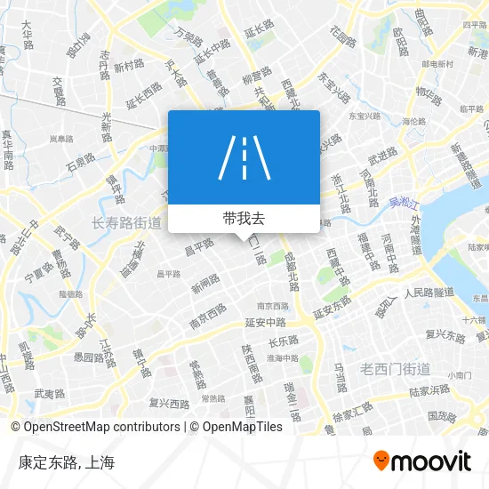 康定东路地图