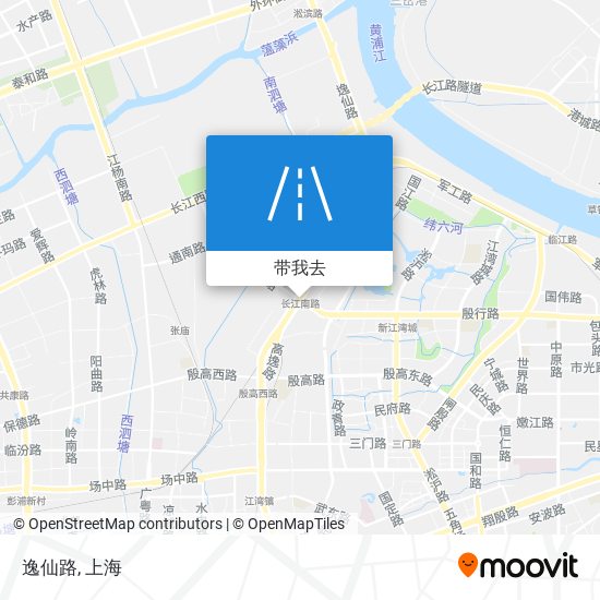 逸仙路地图