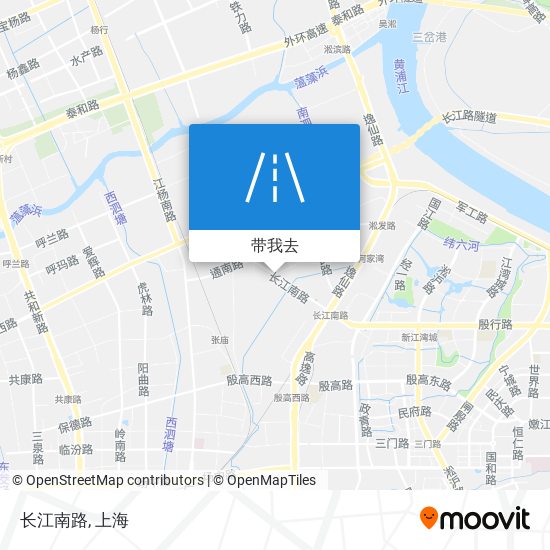 长江南路地图