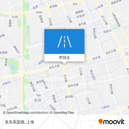 龙东高架路地图