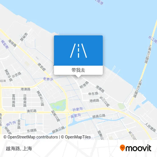 越海路地图