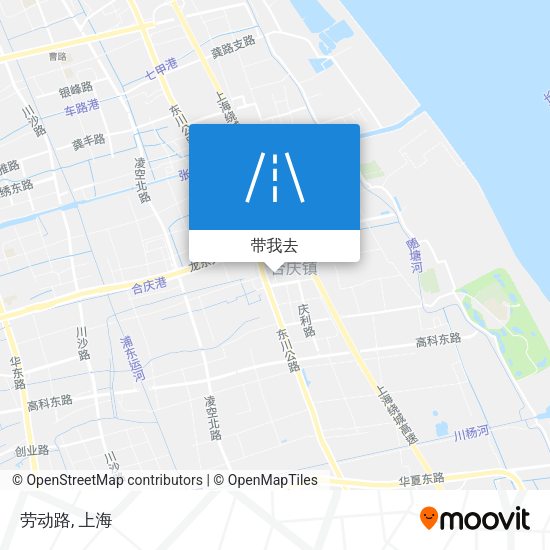 劳动路地图