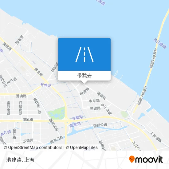 港建路地图