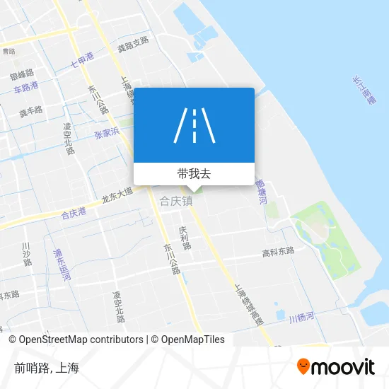 前哨路地图