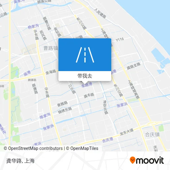 龚华路地图