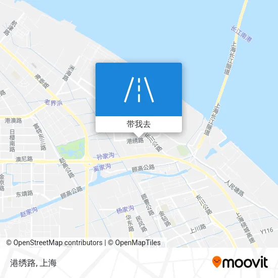 港绣路地图