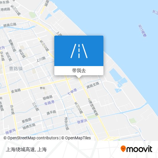 上海绕城高速地图