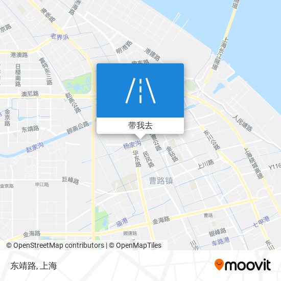 东靖路地图