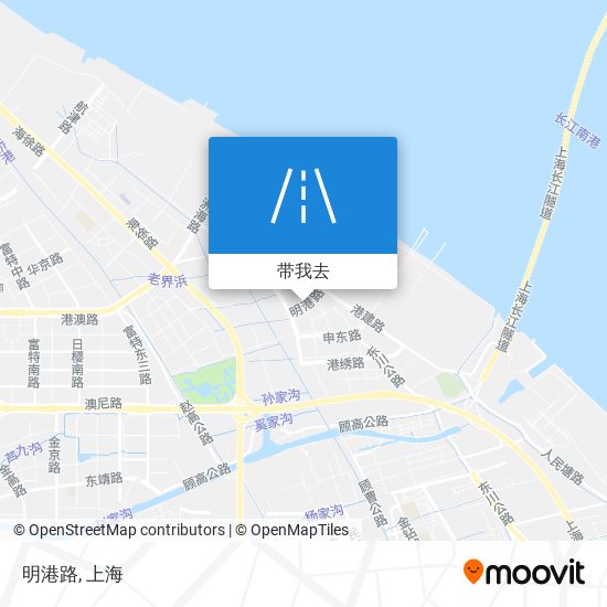 明港路地图