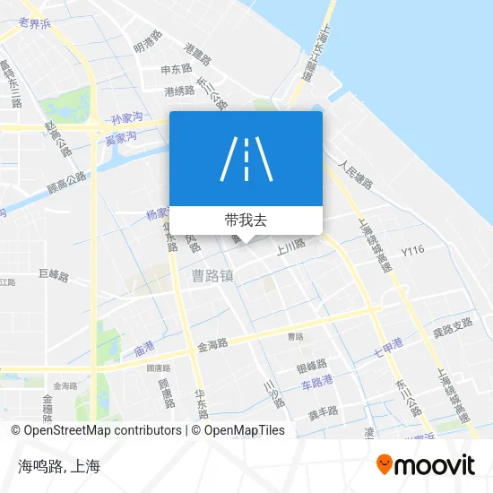 海鸣路地图