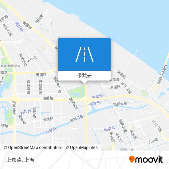上钦路地图