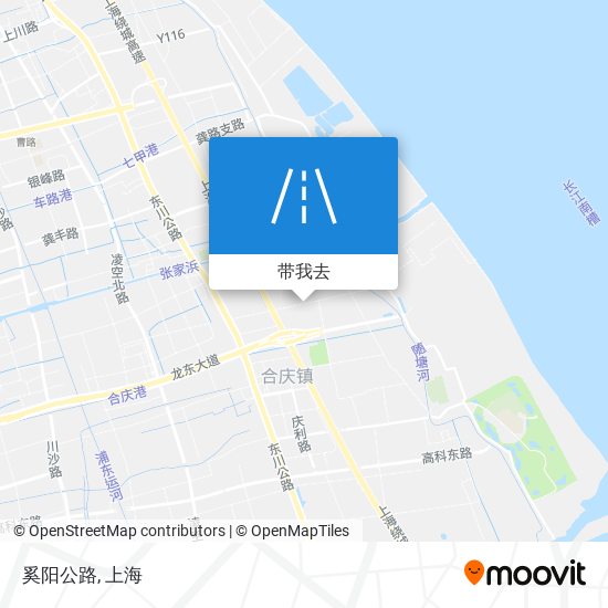 奚阳公路地图