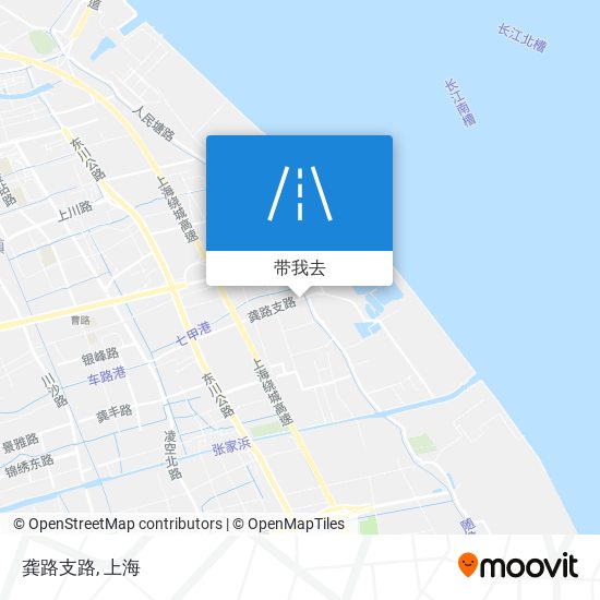 龚路支路地图