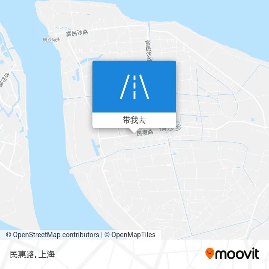 民惠路地图