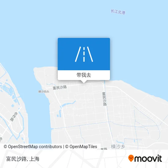 富民沙路地图