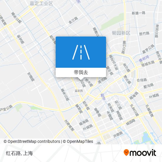 红石路地图