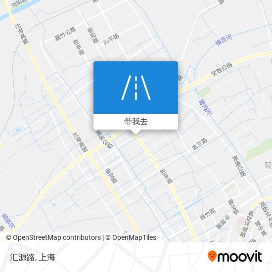 汇源路地图