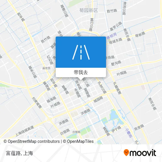 富蕴路地图