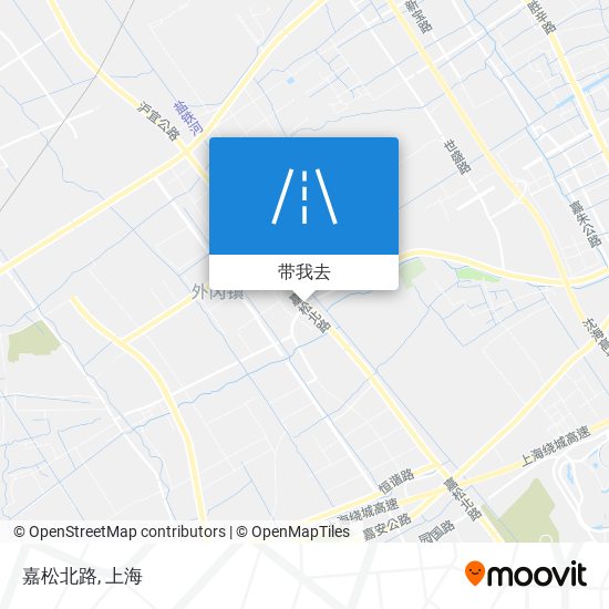 嘉松北路地图