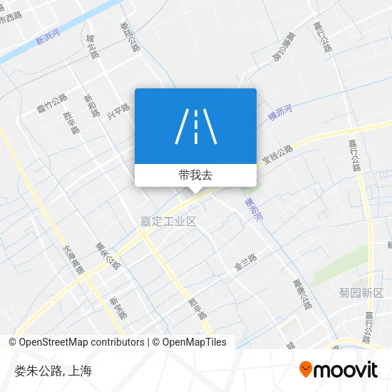 娄朱公路地图