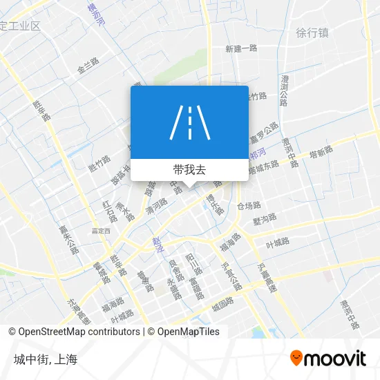 城中街地图