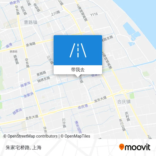 朱家宅桥路地图