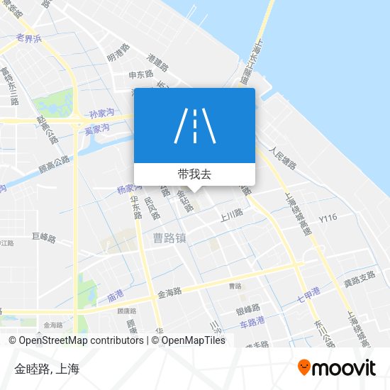 金睦路地图