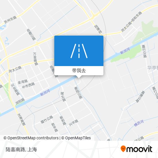 陆嘉南路地图