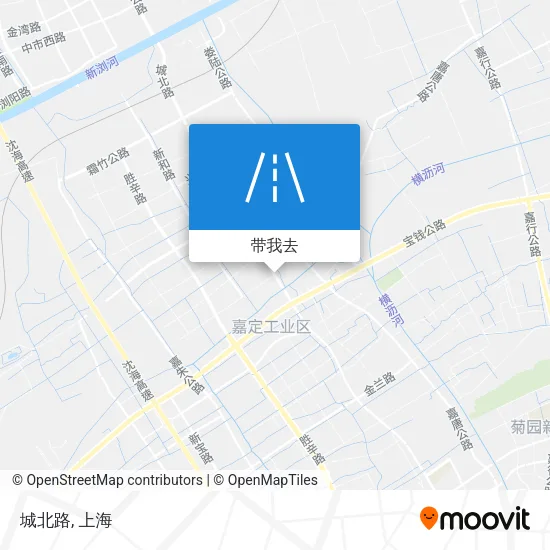 城北路地图