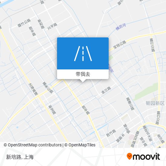 新培路地图