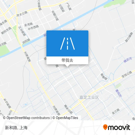 新和路地图
