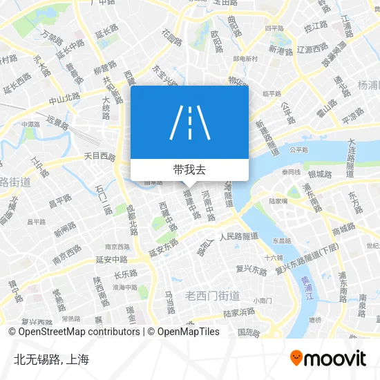 北无锡路地图