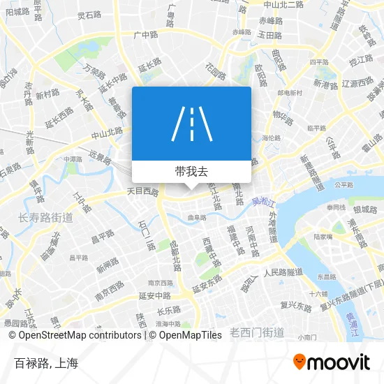 百禄路地图