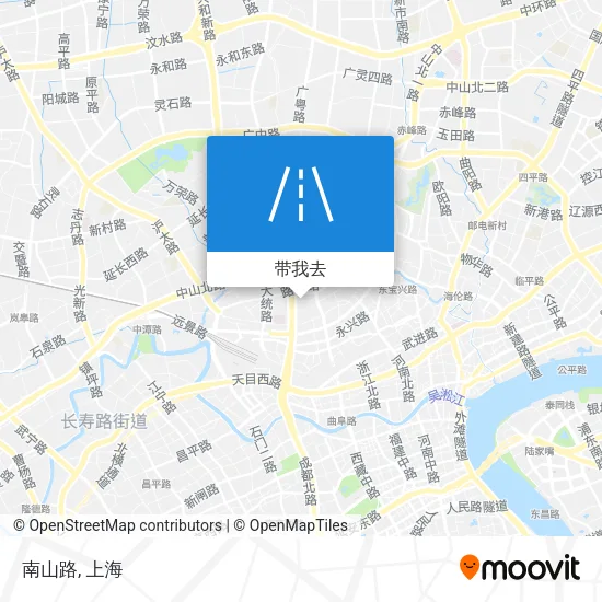 南山路地图