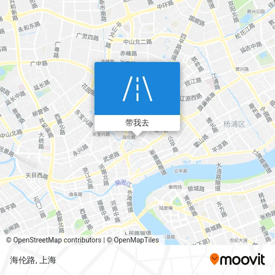 海伦路地图
